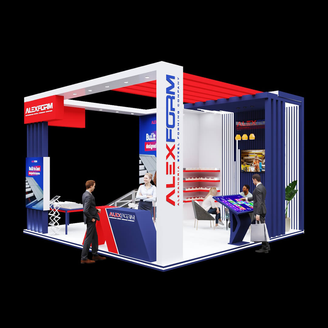 photo maquette du stand alexform