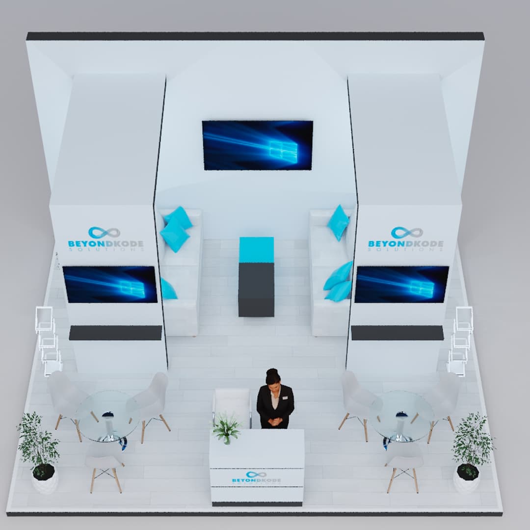 photo maquette du stand Beyond Kode