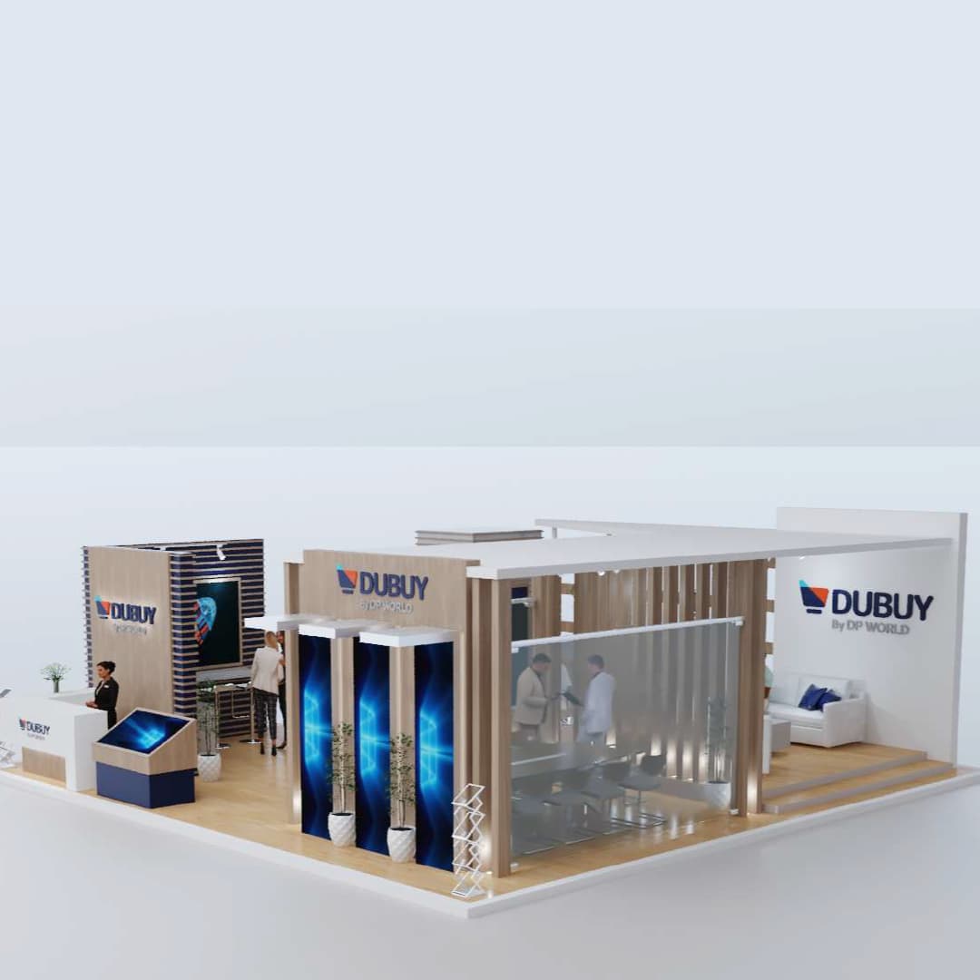 photo maquette du stand DUBUY