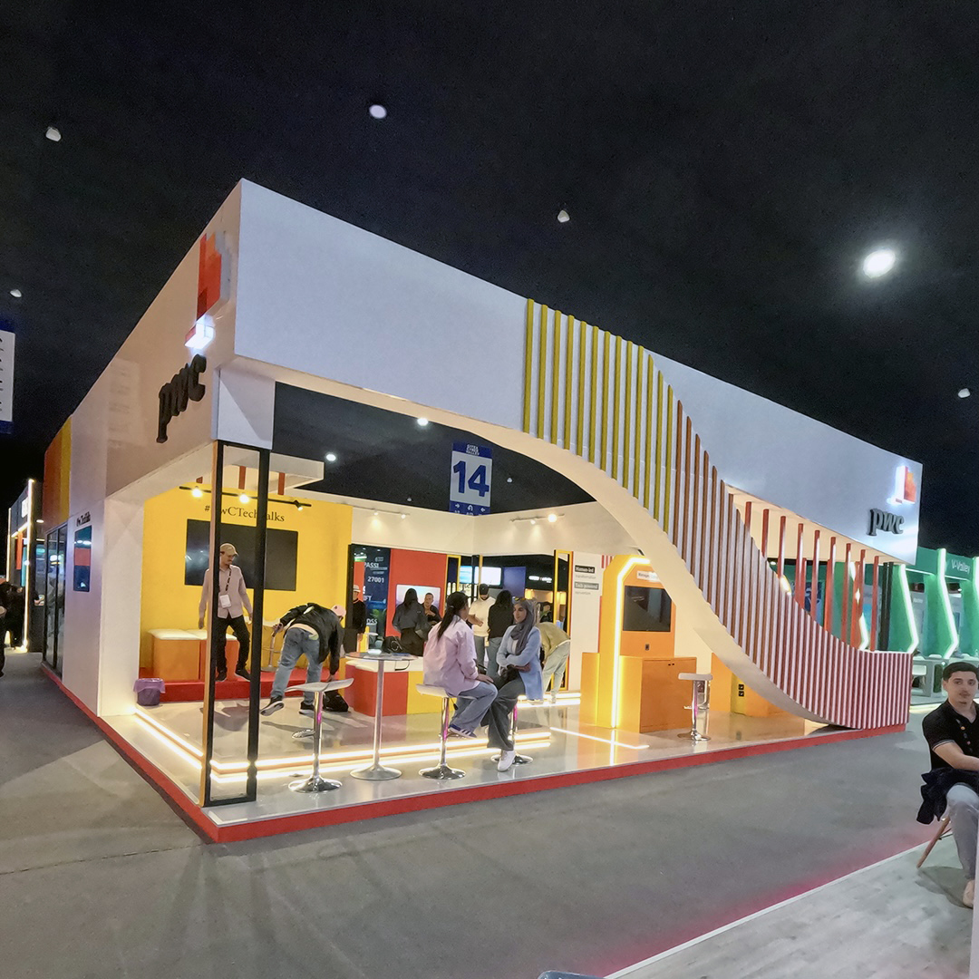 photo du stand PWC